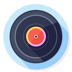 vinyl record icon 