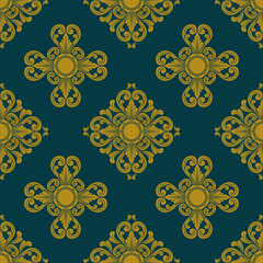 Balinese pattern, vintage vector , royal wallpaper 10