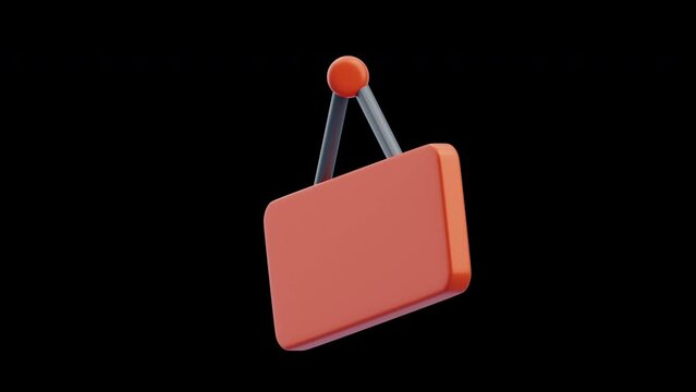 3D Animation of Visualizing the Process of Sales and Transactions | Alpha Channel