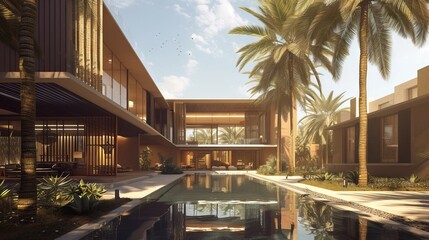 Sleek and Stylish Arabian Concept Designs and Visuals, 3D Render
