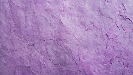 Textured surface of crumpled purple paper, showcasing depth and shadows in a uniform color palette.