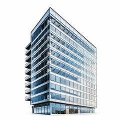 Fototapeta premium 3d render, Building isolated