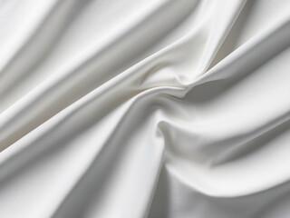 Pure Elegance, Captivating White Fabrics Textured Backgrounds