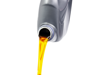 Pour engine oil, car, automotive maintenance, transportation Lubricant industry - clipping path