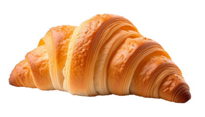 an original croissant with an attractive appearance