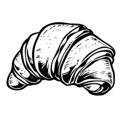 Croissant Linedrawing