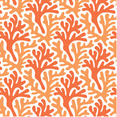 beauty of corals design in fabric, wallpaper and textures