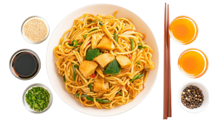 penang asam laksa special dish food from malaysia