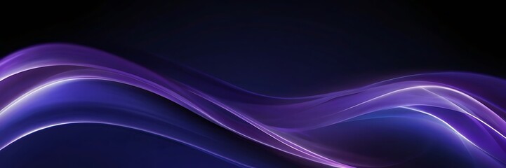 Trendy colorful Holographic ultra violet neon abstract wave background