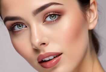 A Portrait Of Breathtakingly Gorgeous, Exotic, Beautiful Woman.
