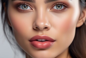 A Portrait Of Breathtakingly Gorgeous, Exotic, Beautiful Woman.
