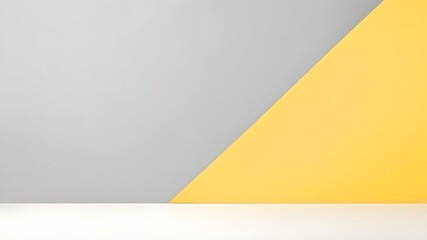Gray and yellow modern background	