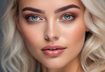 A Portrait Of Breathtakingly Gorgeous, Exotic, Beautiful Woman.
