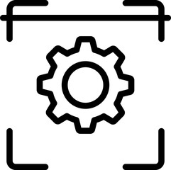 Maintenance Process Line Icon