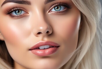 A Portrait Of Breathtakingly Gorgeous, Exotic, Beautiful Woman.
