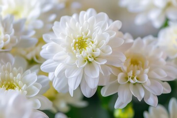 beautiful white flowers background