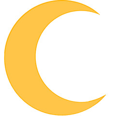 illustration of a moon