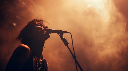 Capturing the Emotion and Passion of a Musician - obrazy, fototapety, plakaty