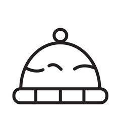 Cold Snow Winter Line Icon