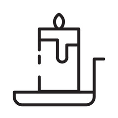 Easter Winter Xmas Line Icon