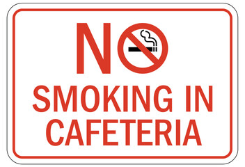 Cafeteria sign