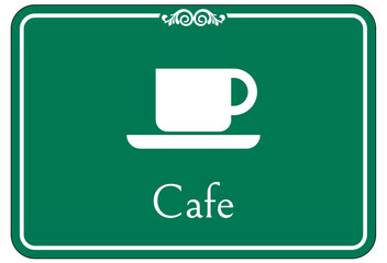 Cafeteria sign