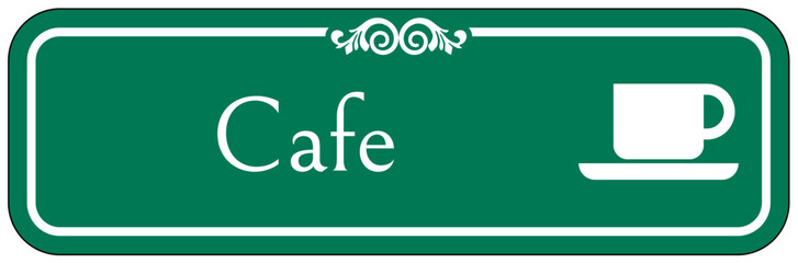 Cafeteria sign
