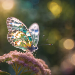 beautiful butterfly on a flower