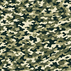 Naklejka premium Military Camouflage patterns