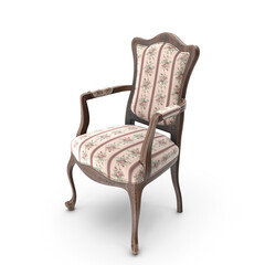 Louis XV Armchair PNG