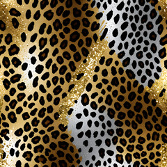 glitter leopards patterns