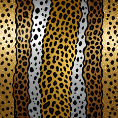 glitter leopards patterns