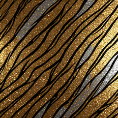 glitter leopards patterns