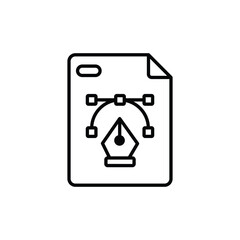 Vector File icon design with white background stock illustration