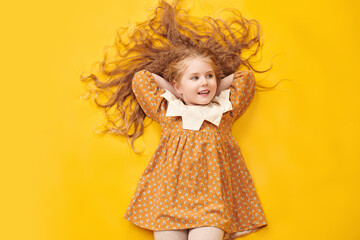 mischievous little girl