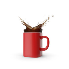 Mug With Coffee Splash