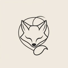 graphic representation of a fox