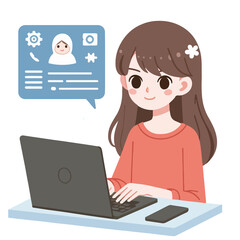 businessman people working with technology