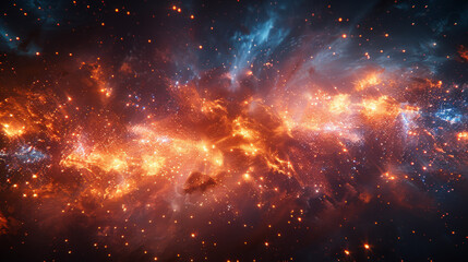 Fototapeta na wymiar Galaxy, Explosion, texture, deep space
