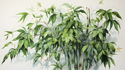 Bamboo Palm watercolor