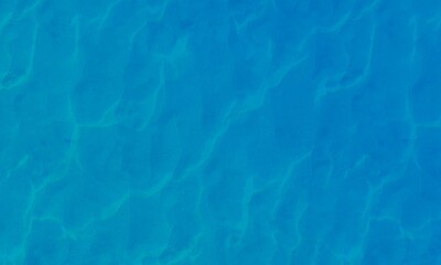 Refreshing Blue Swimming Pool a sunny day.