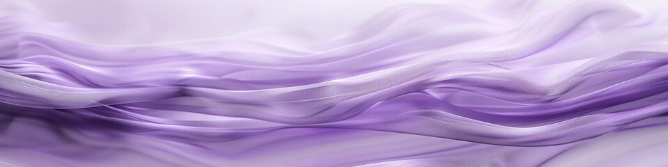 A soft lilac wave, delicate and sweet, moves gently over a lilac background, conveying softness and gentleness.