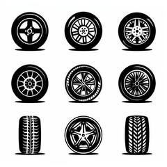 car rims and tires