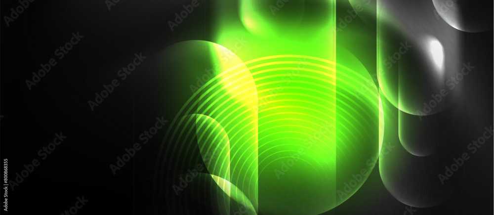 Poster an electric blue light illuminates a dark background, creating a mesmerizing contrast. the symmetry 
