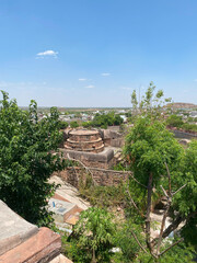 Pali Rajasthan, India April 25, 2024:- Inside view of sojat fort pali rajasthan India. 