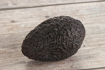 Ripe raw whole avocado fruit