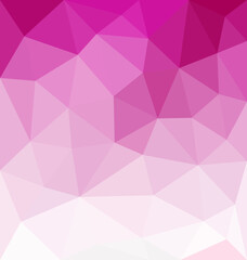 Geometric shapes abstract modern background, polygon shape, pink triangle wallpaper, vector
