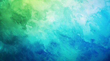 Fototapeta na wymiar Blue and green gradient background, texture