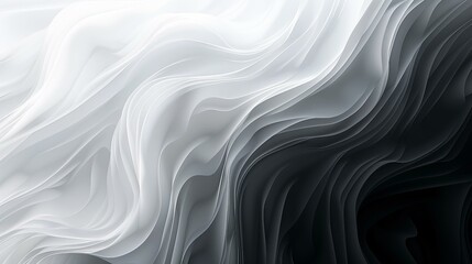 Gray gradient background with flowing lines