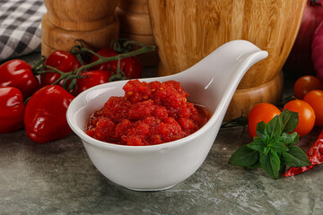Fresh tomato puree pasta sauce